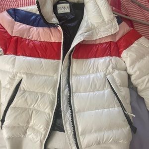SAM NYC puffer bomber style jacket